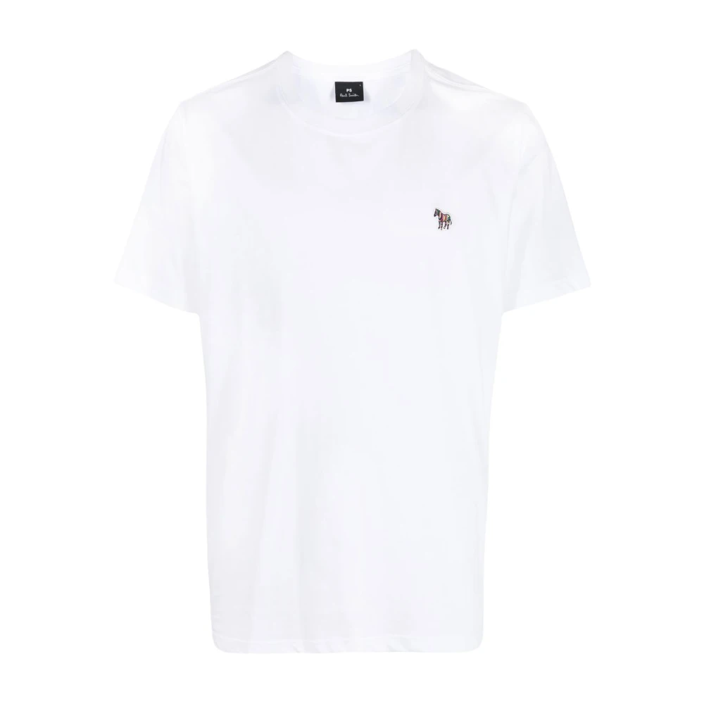 Paul Smith Mannelijk Wit T-Shirts En Polo's