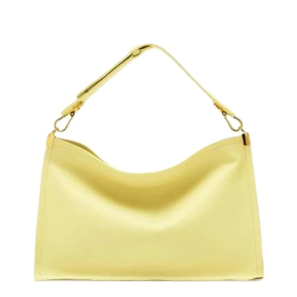 Medium Snip Läder Tote Väska