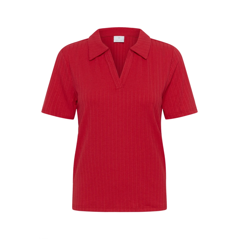 Kaffe - Tops > Polo Shirts - Red - Kaffe - Modalova