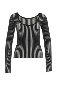 Elegancki Czarny Sweter dla Kobiet