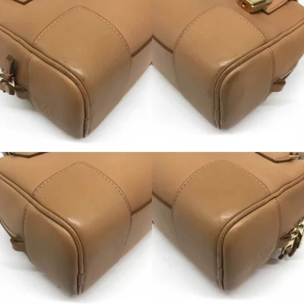 Loewe Pre-owned Fabric totes Brown Dames