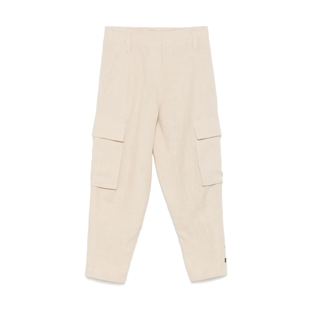 Trousers > Cropped Trousers - - Brunello Cucinelli - Modalova