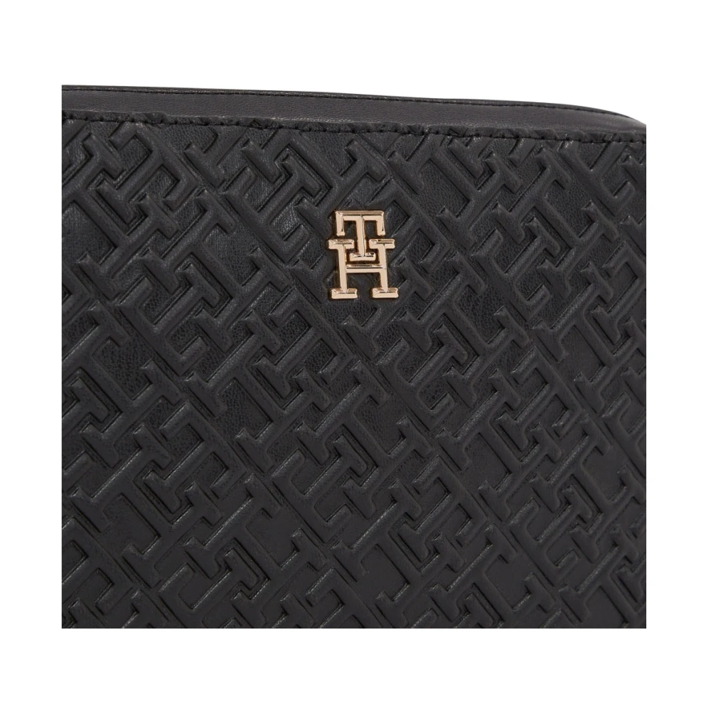 Tommy Hilfiger Zwarte Cross Body Cameratas Black Dames