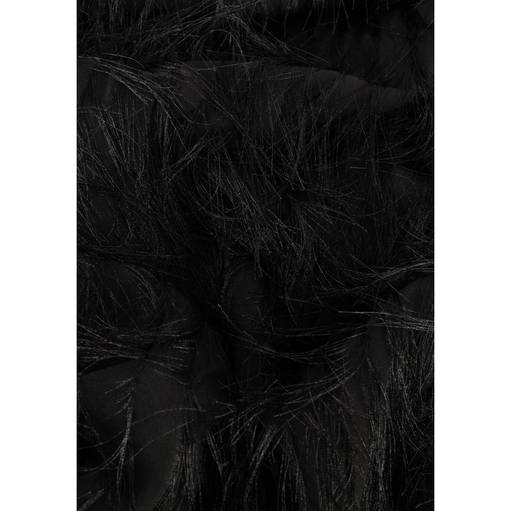 Y.A.S Elegante Boatneck Jurk voor Vrouwen Black Dames