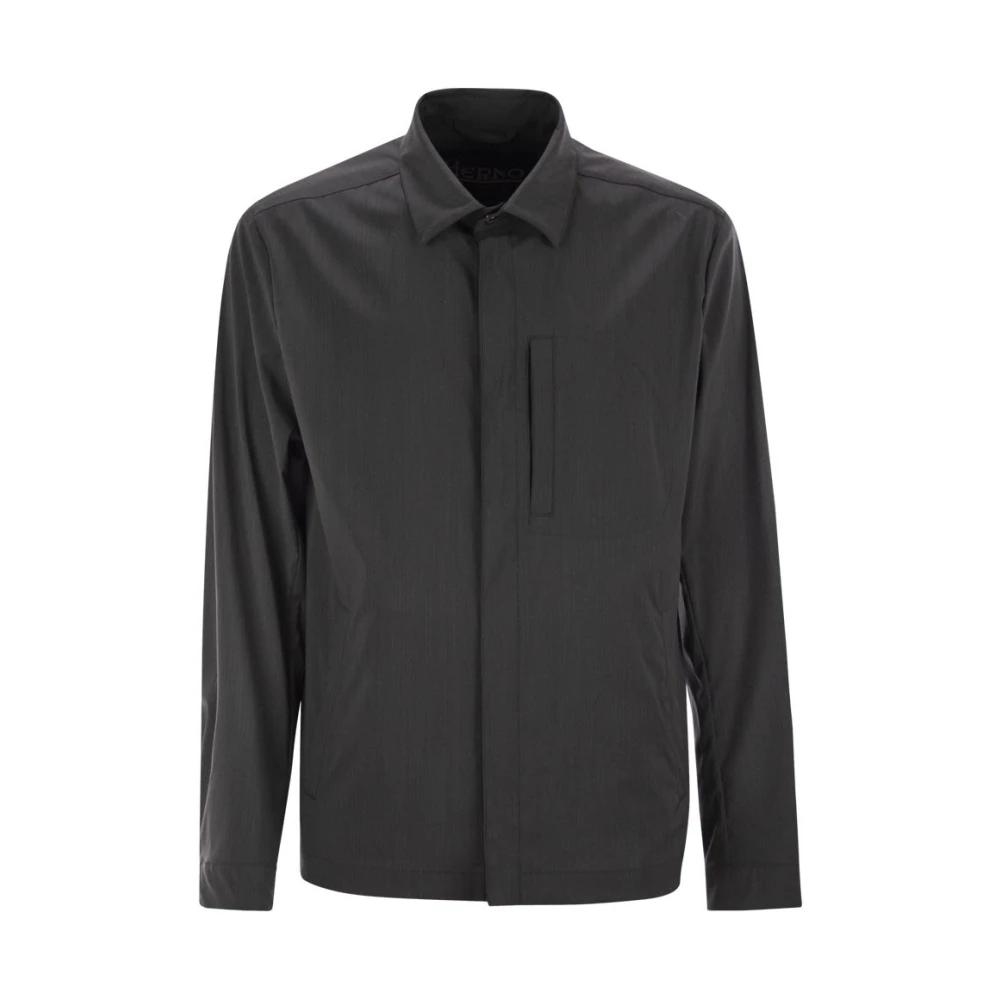 Herno Uomo Grigio - Giacca Taglio Camicia - Jackets - L
