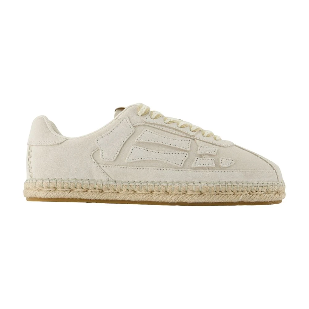 Amiri Men's Beige Sneakers, 9 Uk, Espadrille Pacific Bones