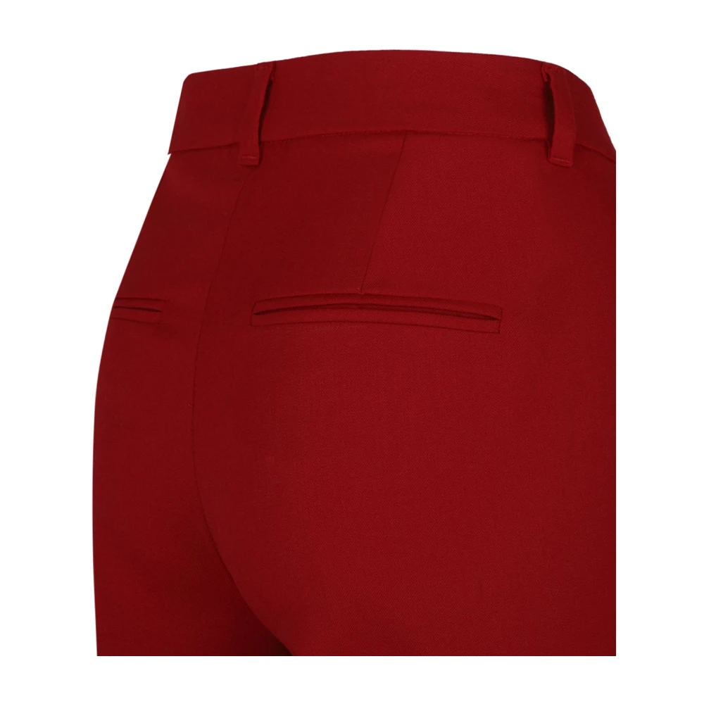 Marella Rode gestroomlijnde broek Red Dames