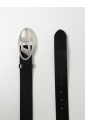 ceinture-en-cuir-noir-a-boucle-ovale