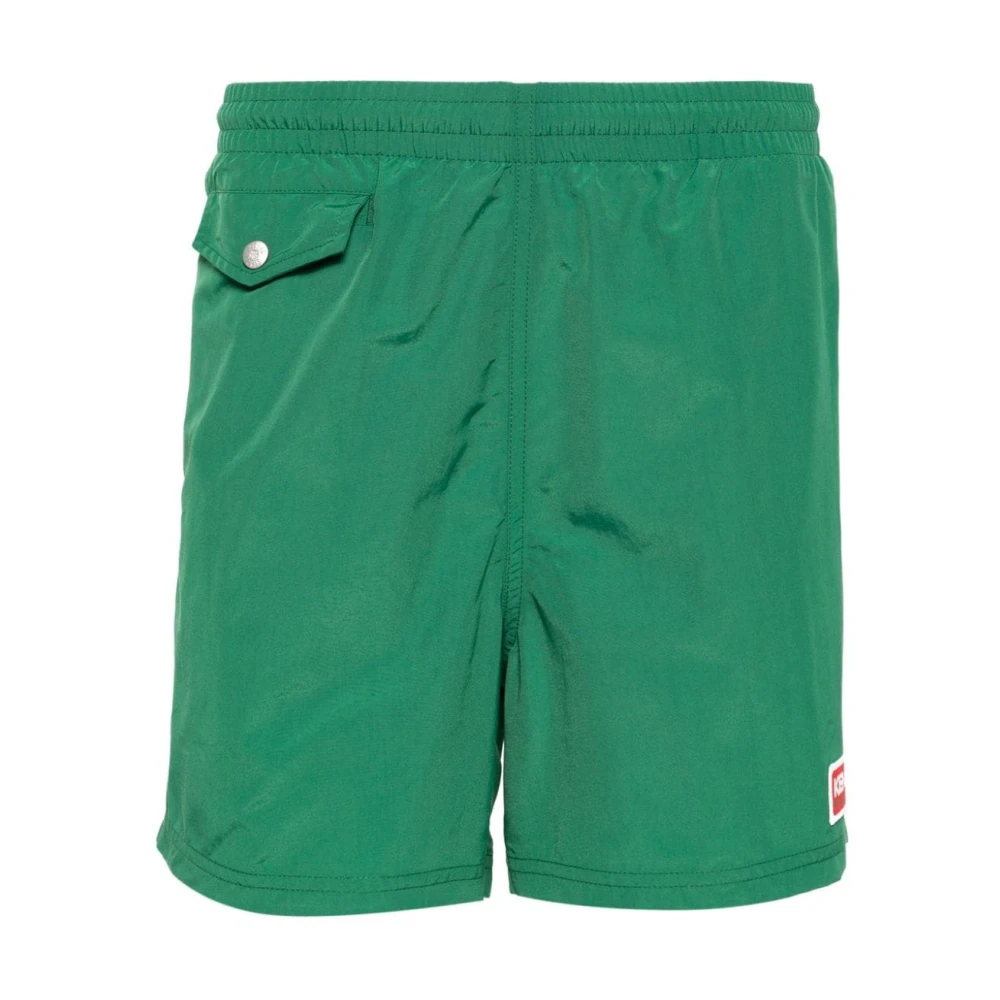 Kenzo Casual Shorts Green Heren