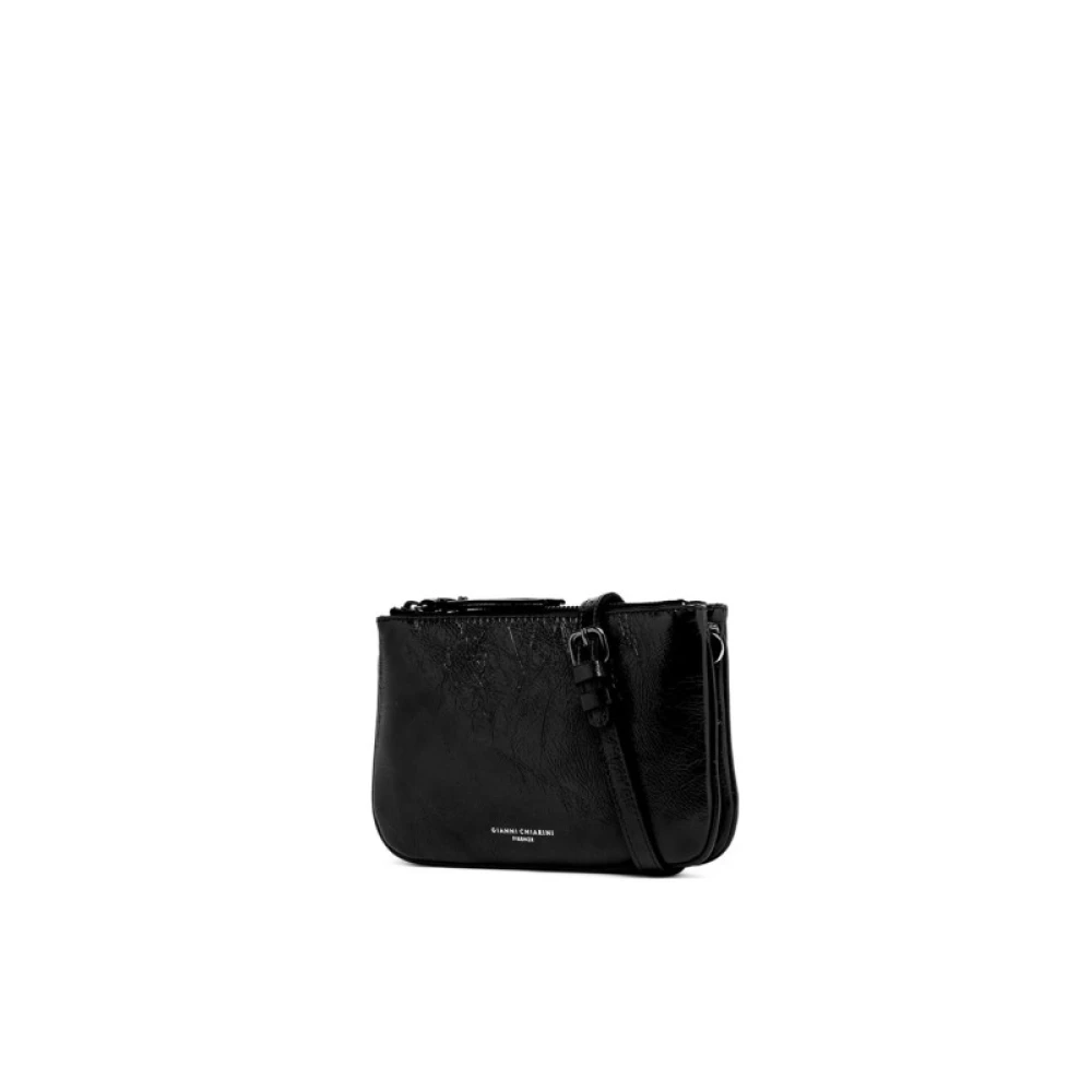 Gianni Chiarini Frida Large Array Schoudertas Black Heren