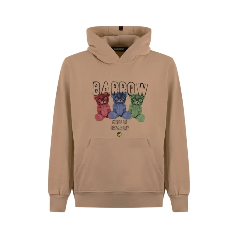 Barrow Bruine Unisex Hoodie F4Bwuahs041 Brown Heren