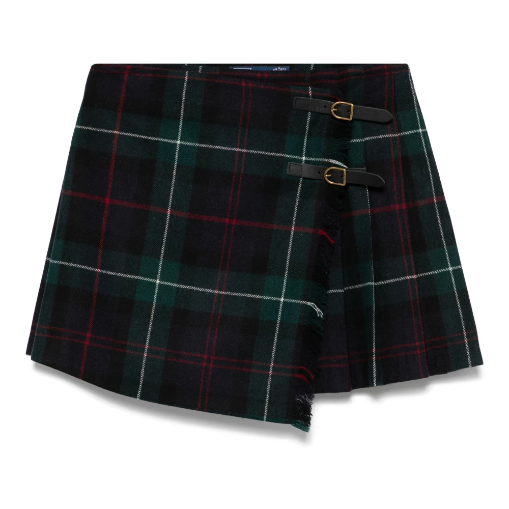 Polo Ralph Lauren Tartan Mini Rok Multicolor Dames