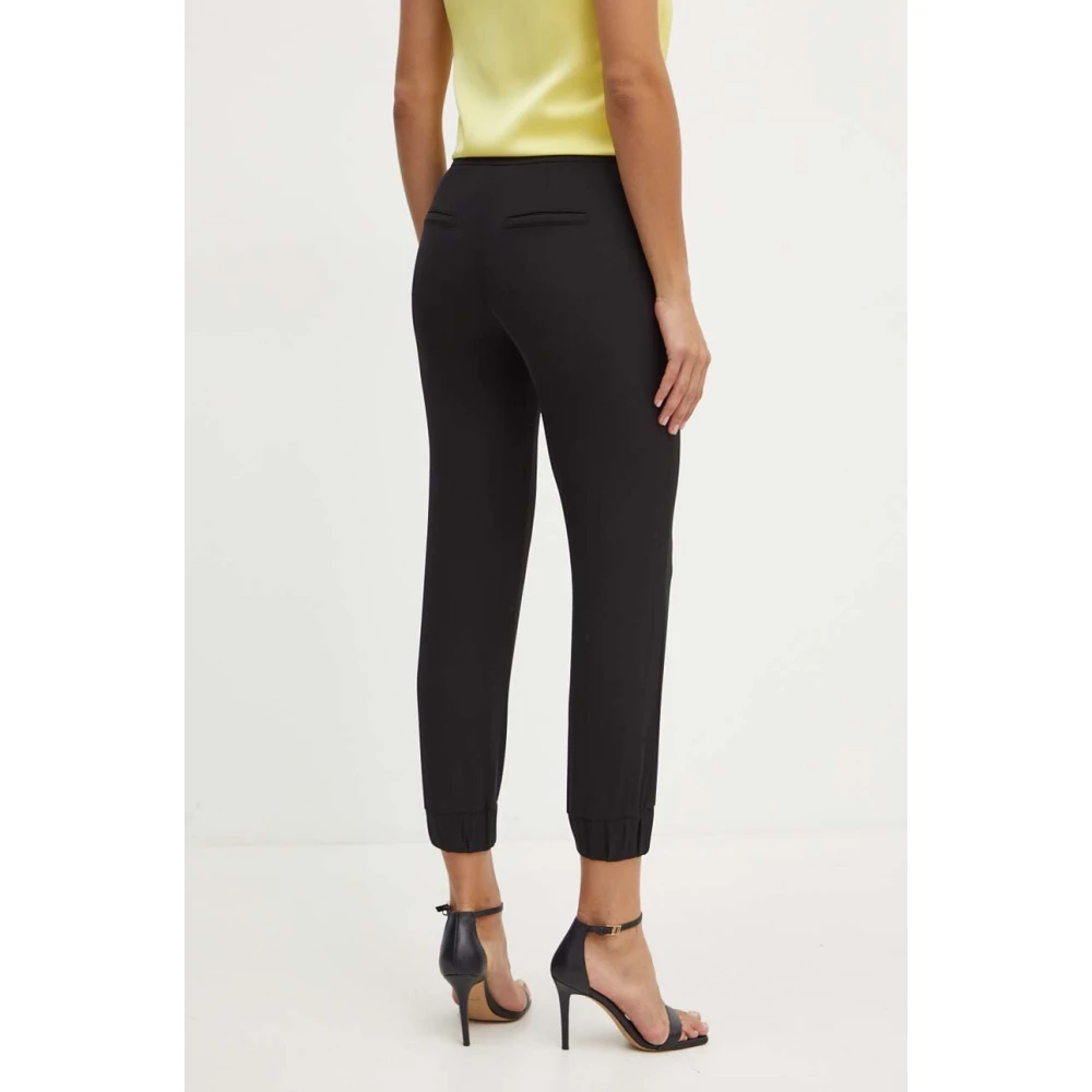 PATRIZIA PEPE Essentiële Jogger Broek Art. 8P0656A454 Black Dames