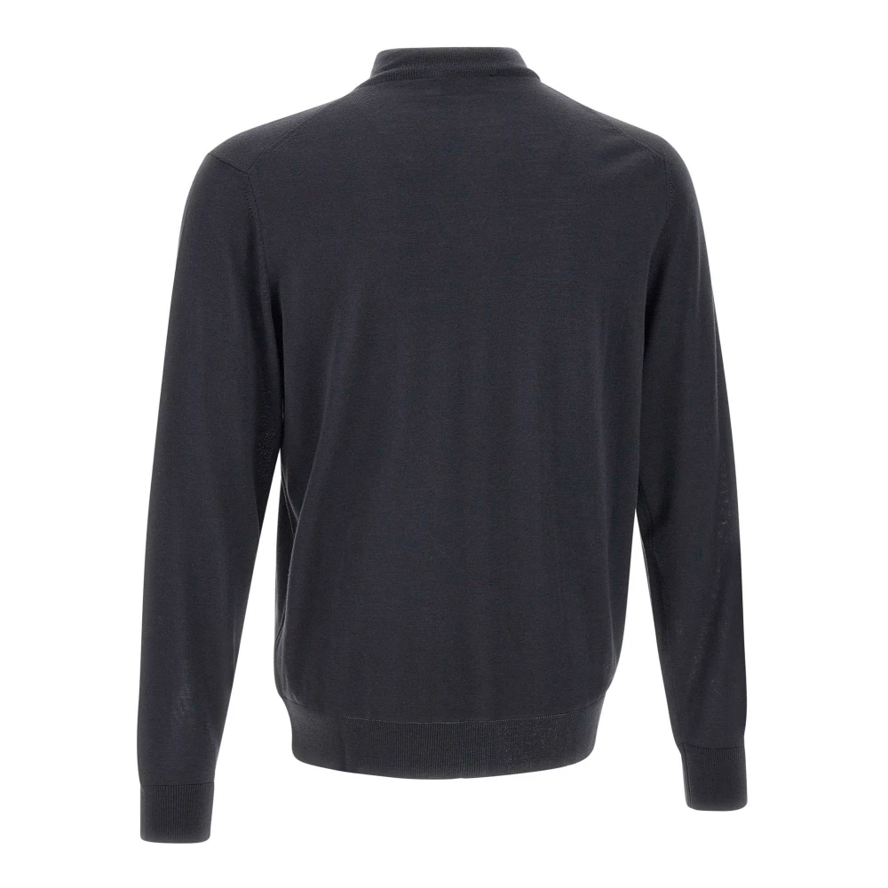 Filippo De Laurentiis Merino Wol Trui Asfalt Grijs Gray Heren
