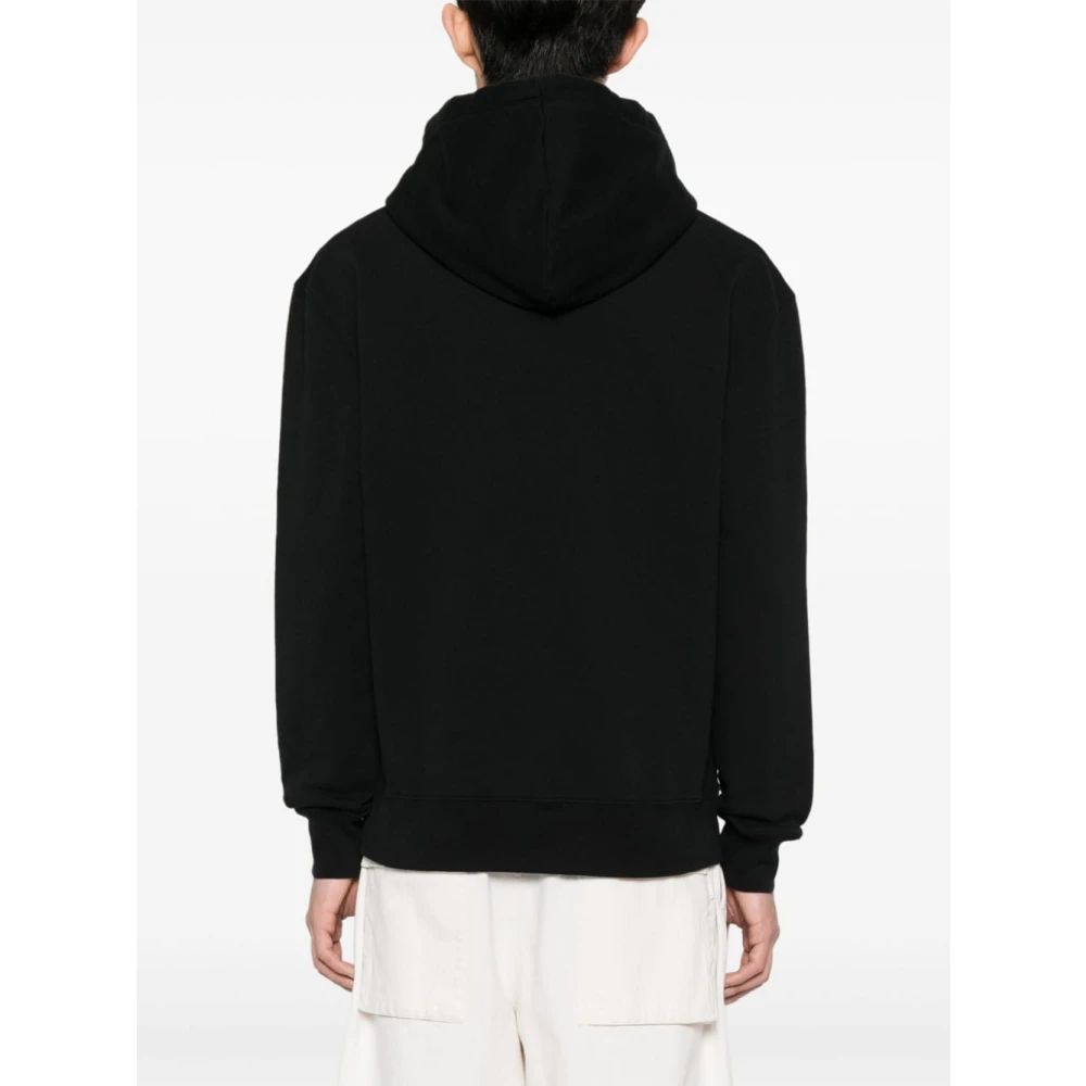 Maison Kitsuné Zwarte Sweatshirt Ss24 Herenkleding Black Heren