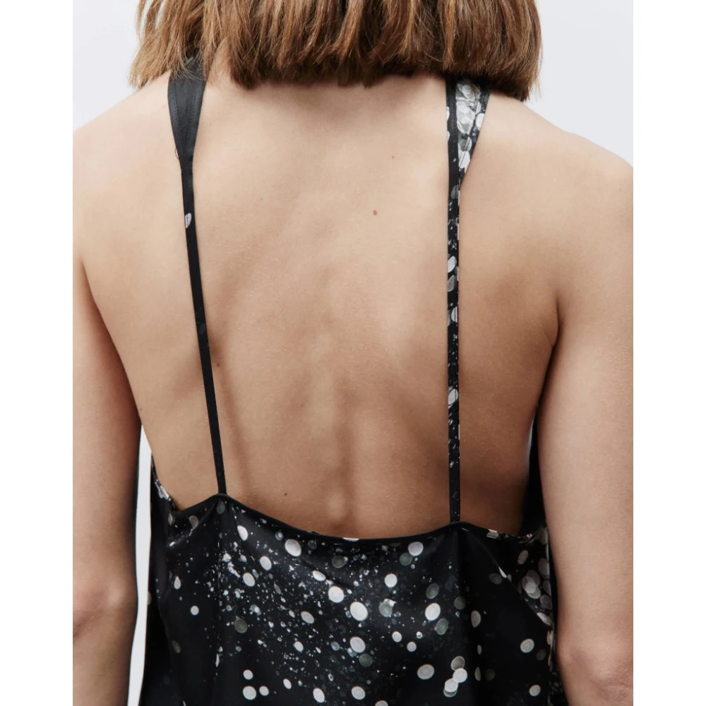Alysi Sprankelende Coltrui Jurk Black Dames