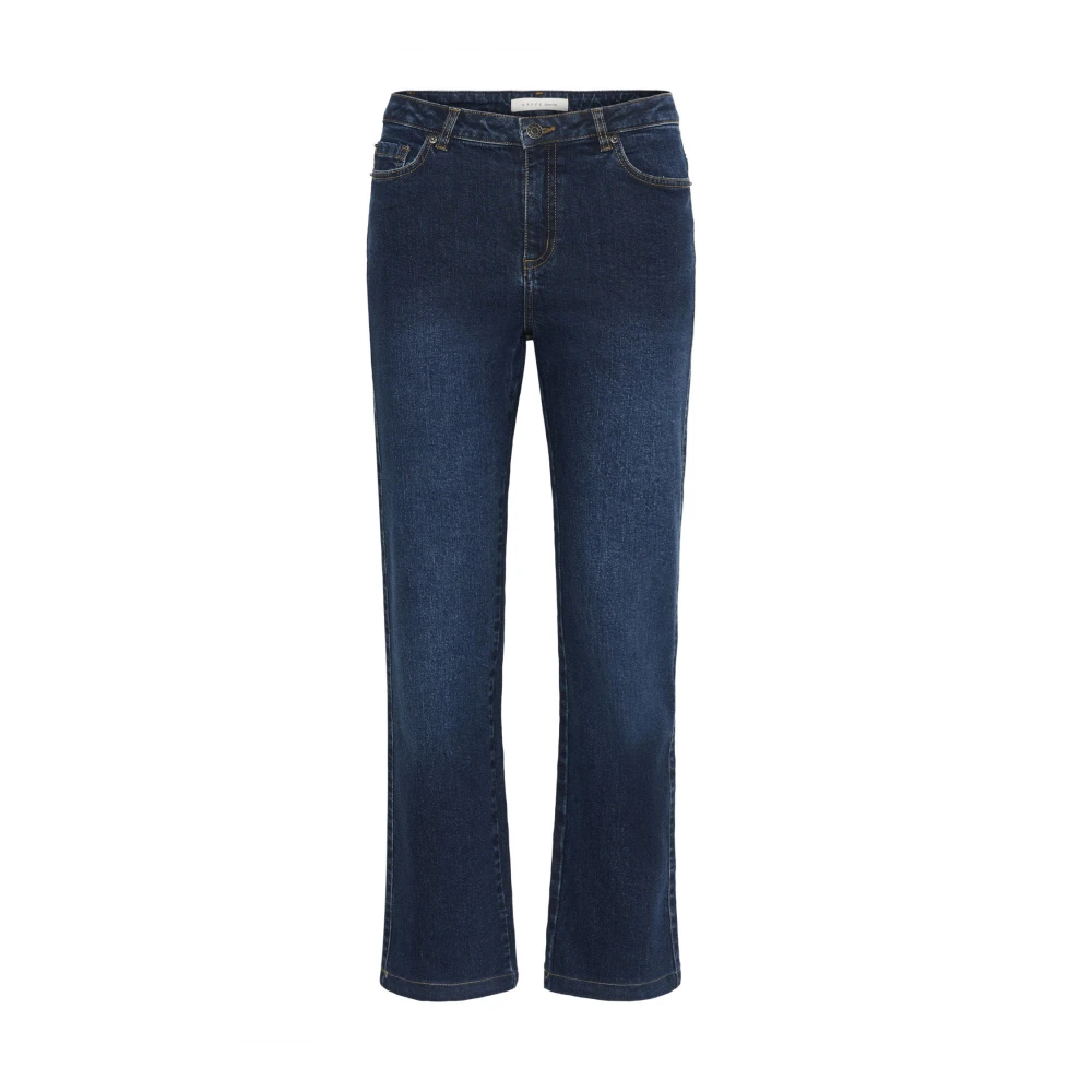 Kaffe Damen Blau/Dunkelblau Regular-Fit-Jeans "Damen Jeans Kamaris", Gr. 29, Länge 32, ( Denim), Obermaterial: 99% Baumwolle Co. 1% Elasthan El., J... - Bild 5