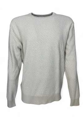 Two Tone Honeycomb MW Sweater Pullover