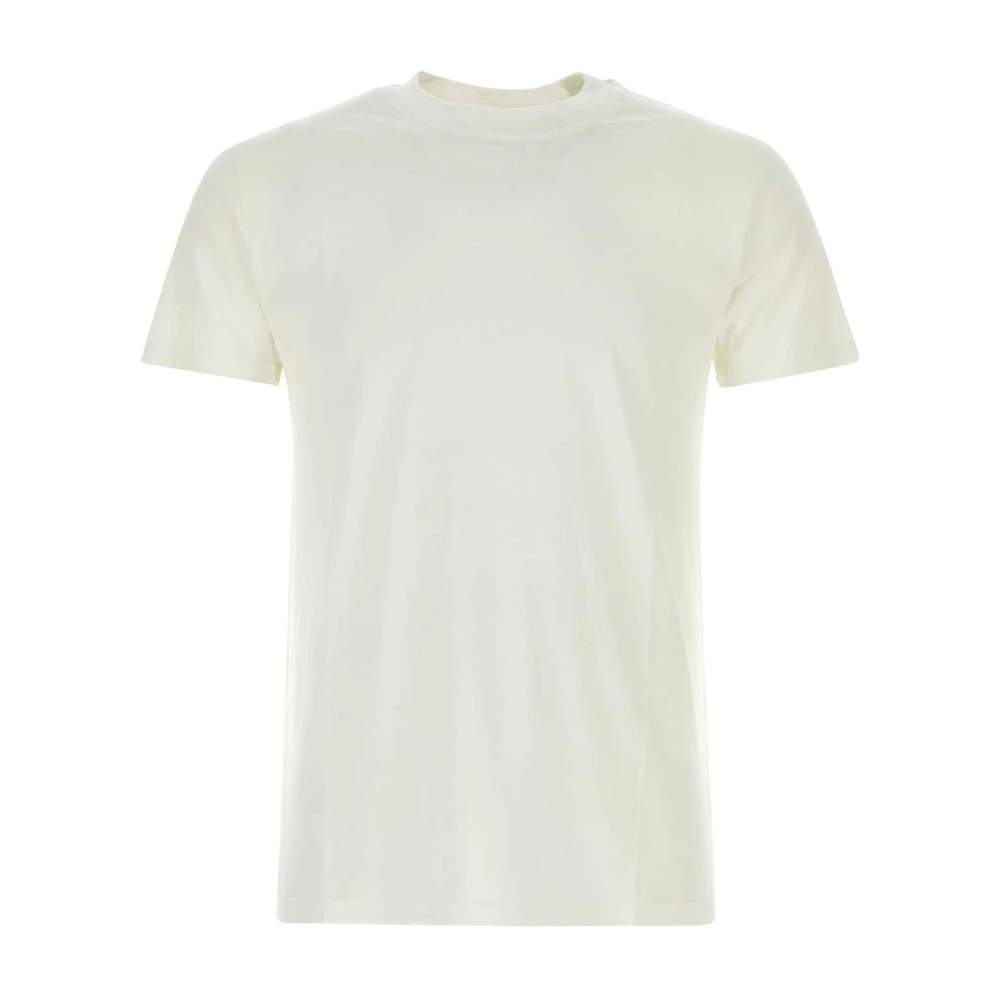 PT Torino Witte Zijden Blend T-Shirt White Heren