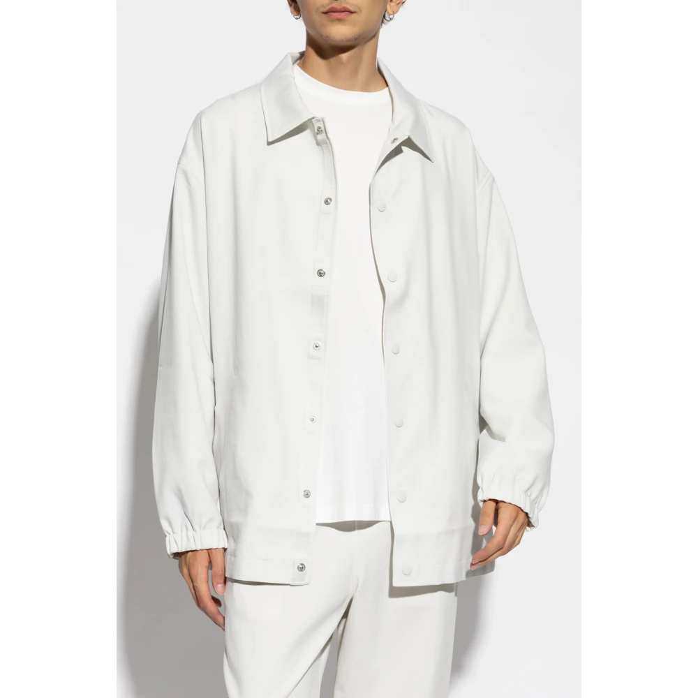 Y-3 Jas in oversized stijl Gray Heren