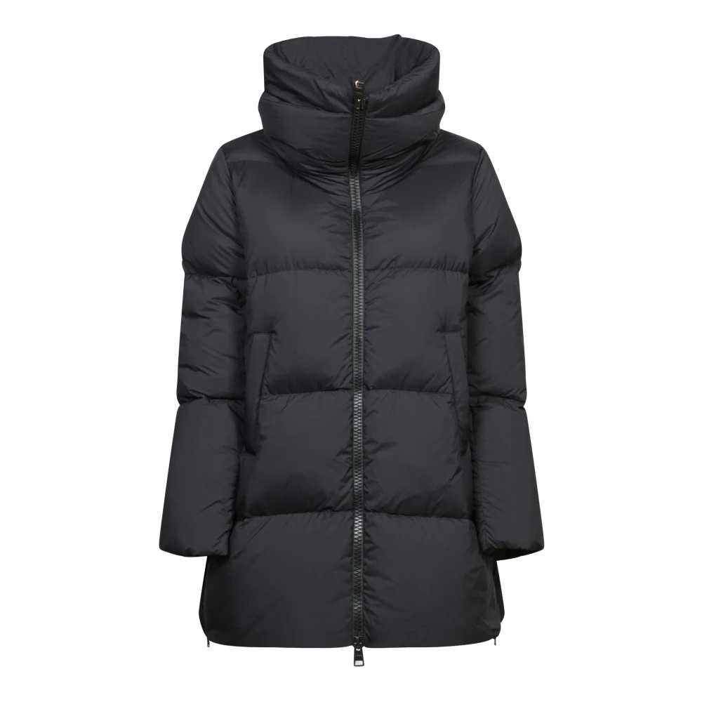 Herno Women's Black Down Jackets, S, Down Jacket