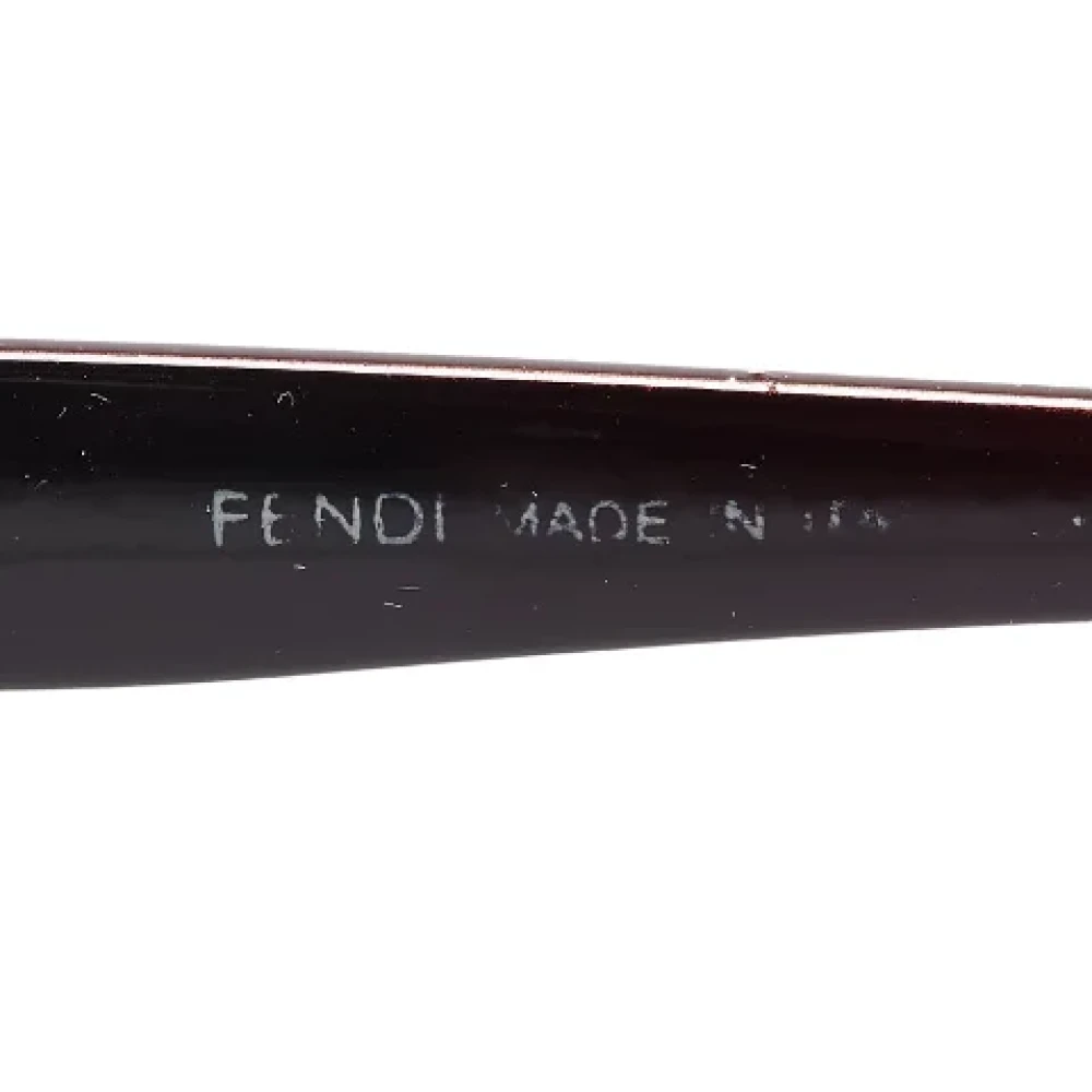 Fendi Vintage Pre-owned Glass sunglasses Purple Dames