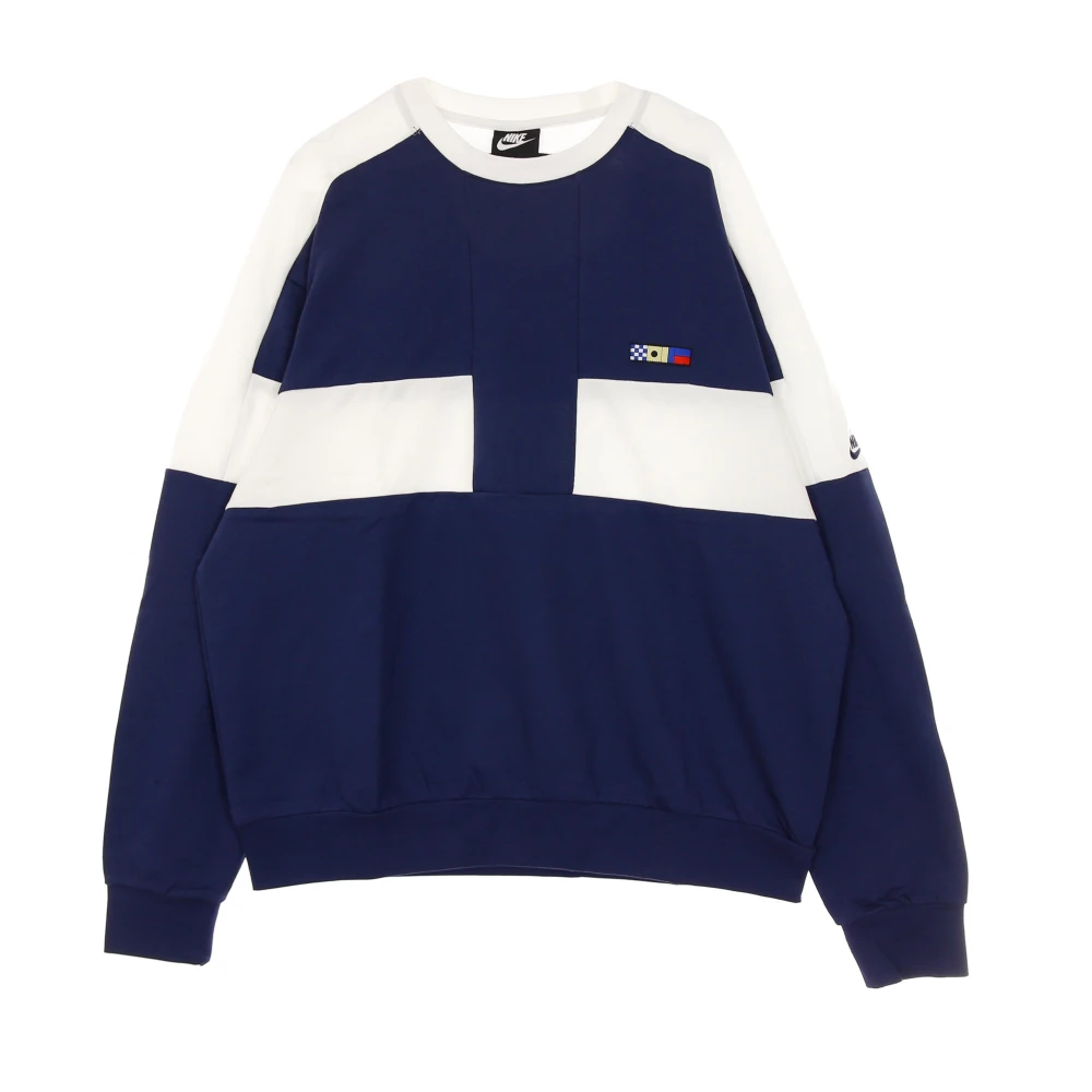 Nike Vintage Crewneck Sweatshirt Midnight Navy Blue Heren