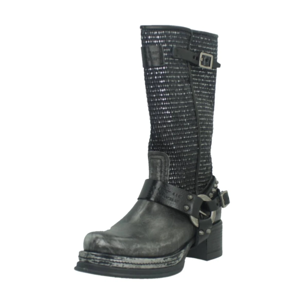 A.s.98 High Boots Black Dames