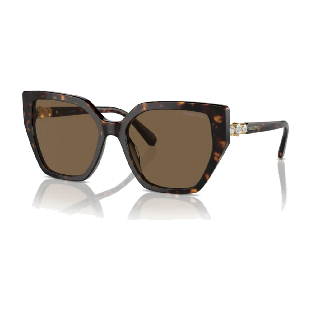 Swarovski Women's Brown Lens Sunglasses Sk6016 - Sunglasses - 56 Mm - Accessories