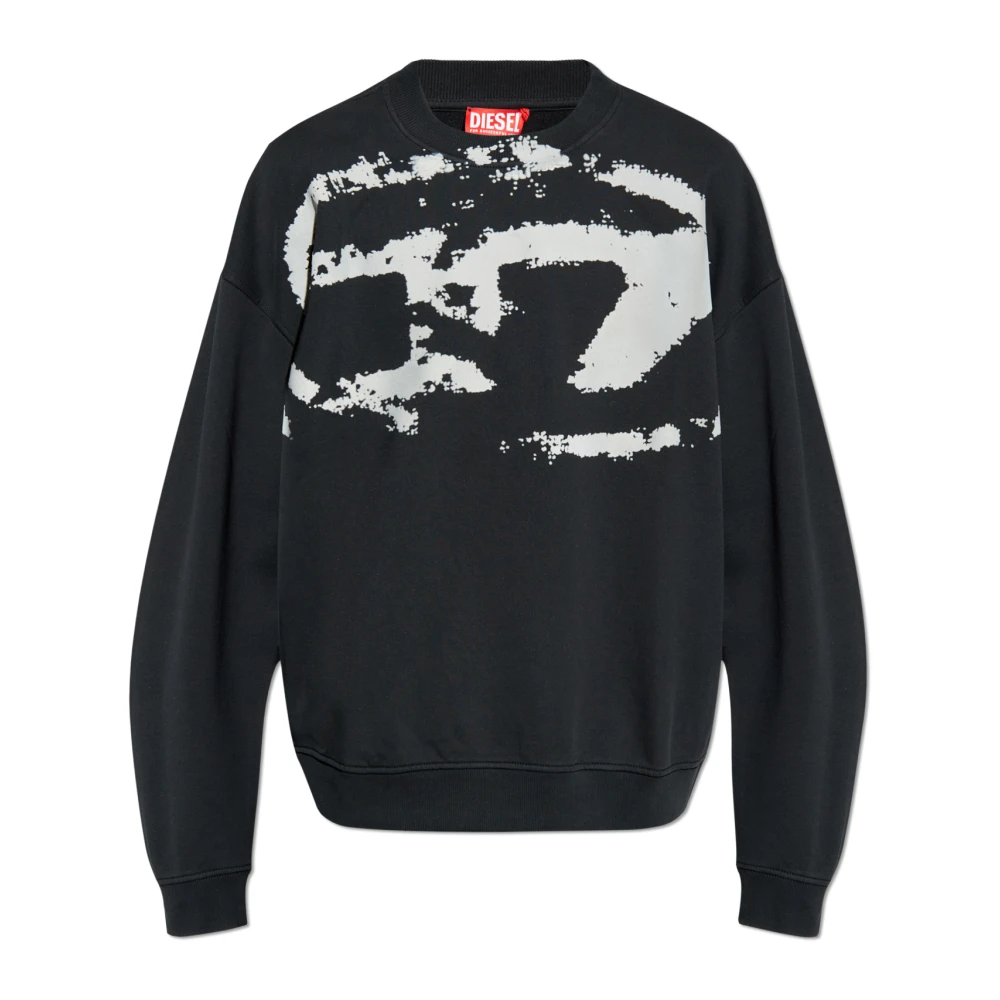 Diesel Sweatshirt S-Boxt-N5 Black Heren