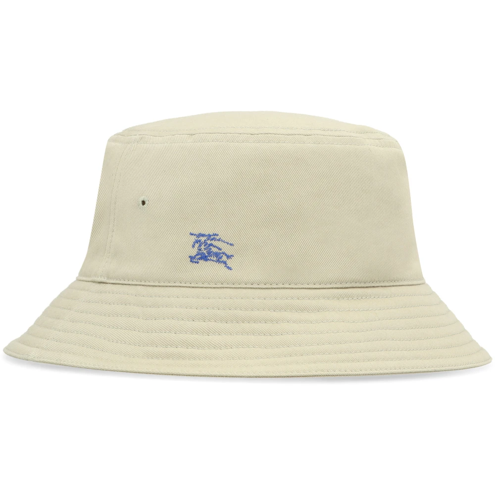 Burberry Bucket Hat met Contrasterend Logo Green Unisex