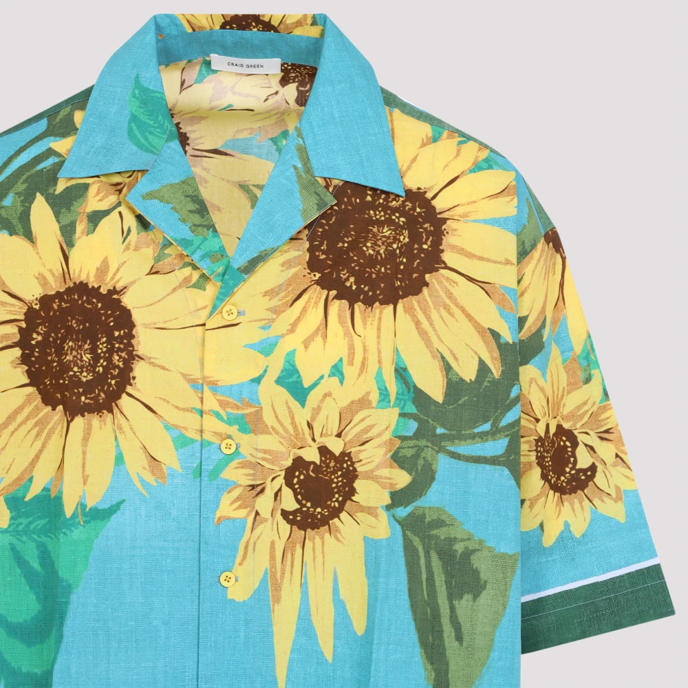 Craig Green Groene Handdoek Shirt Multicolor Heren