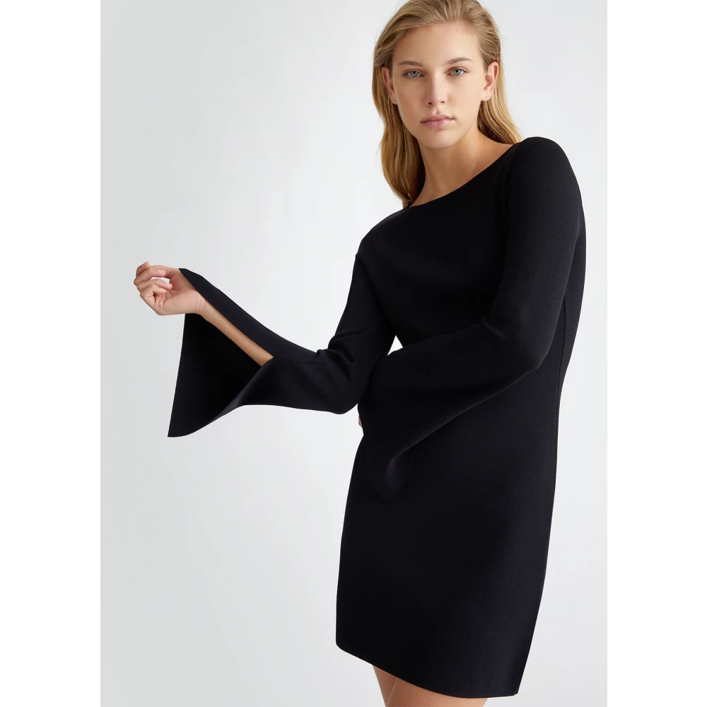 Liu Jo Gebreide Jurk Black Dames