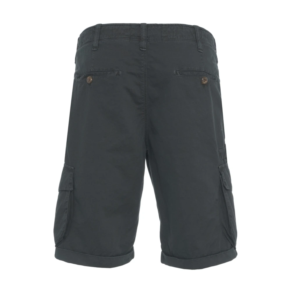 Myths Zwarte Cargo Bermuda Shorts Stijlvol Black Heren