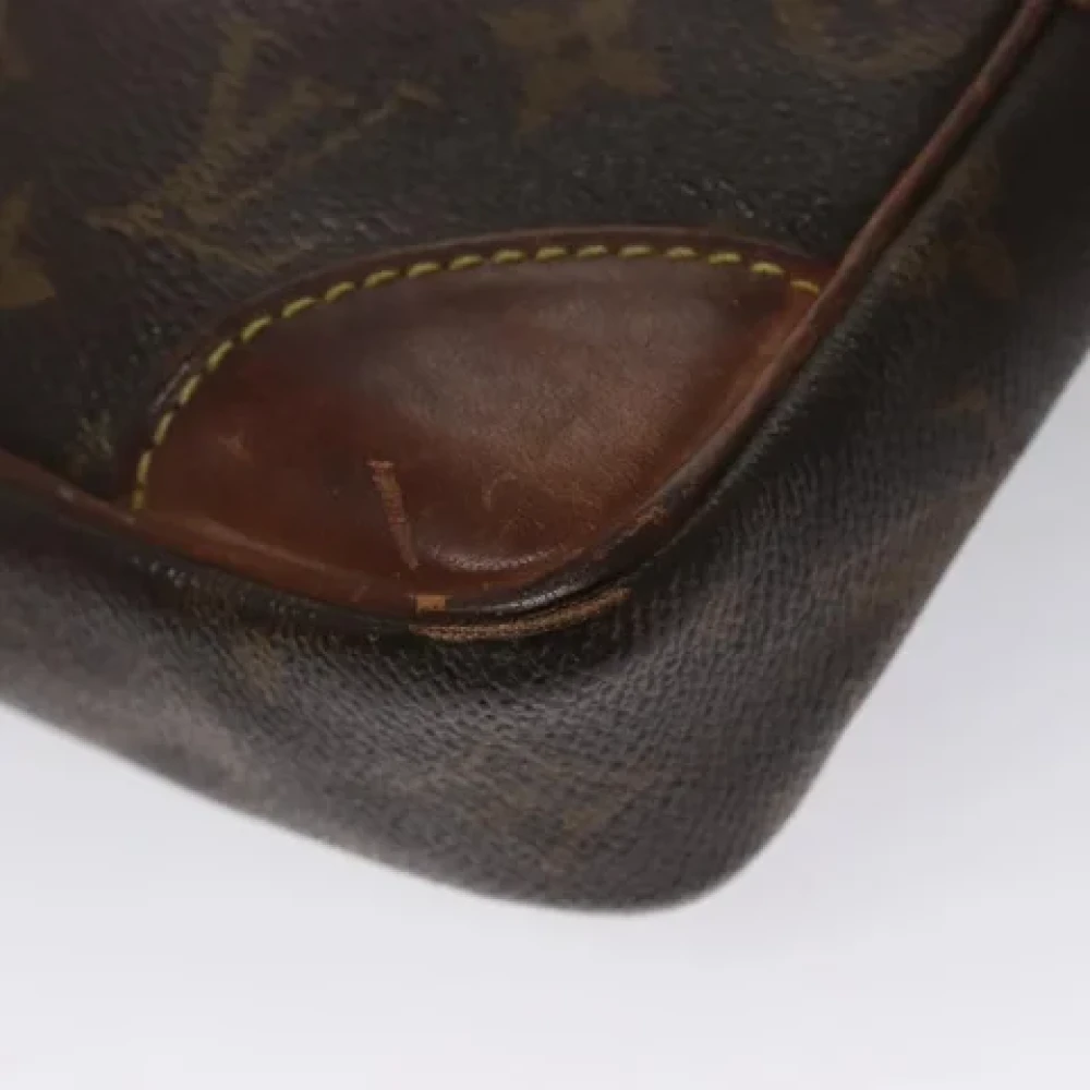 Louis Vuitton Vintage Pre-owned Canvas clutches Brown Dames