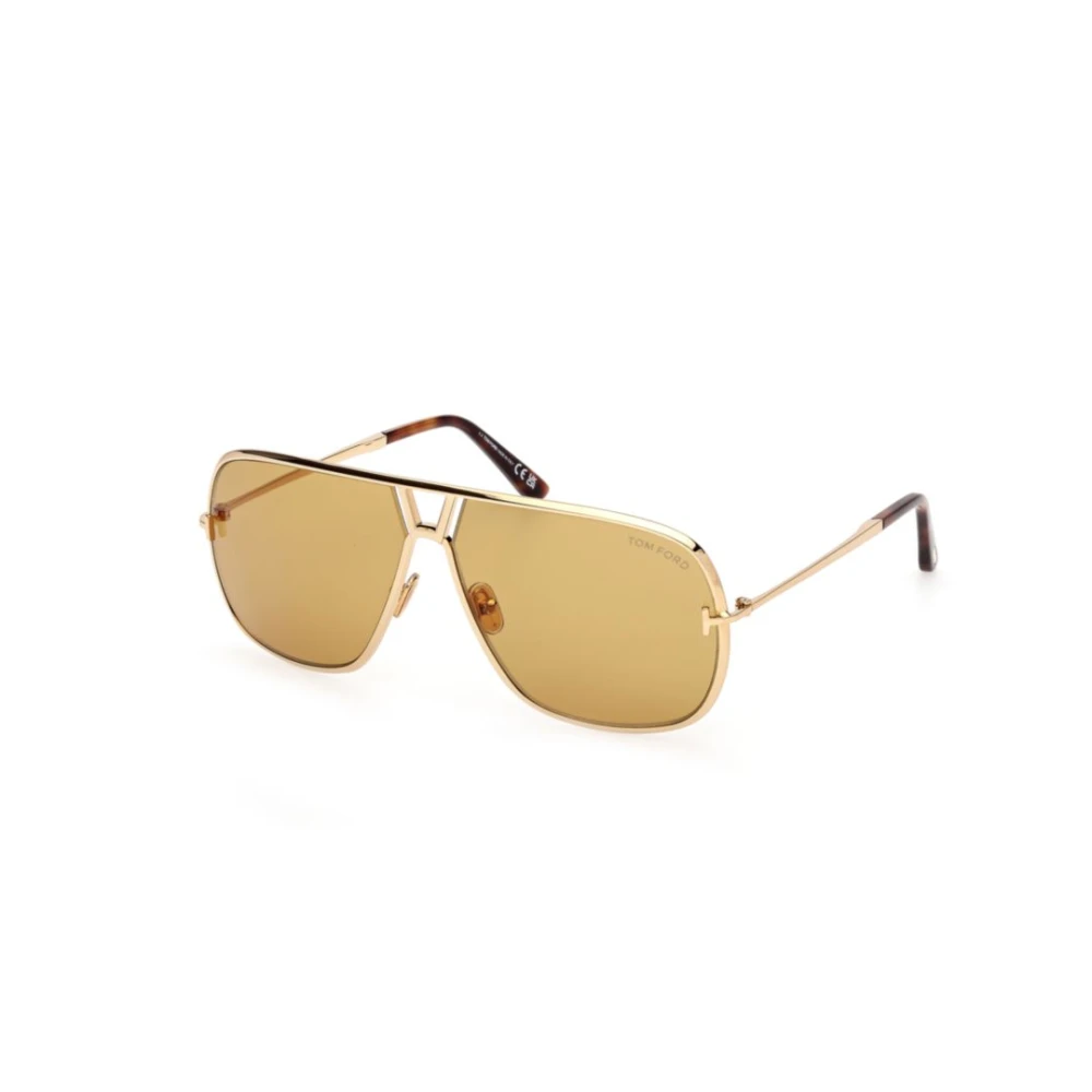 Tom Ford Unisex Giallo Stavros Sunglasses