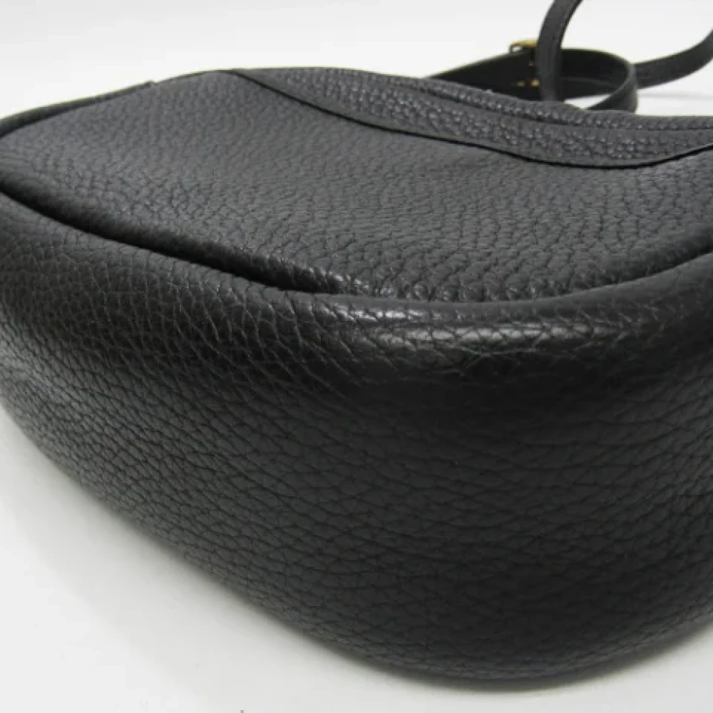 Coach Pre-owned Leather shoulder-bags Black Dames