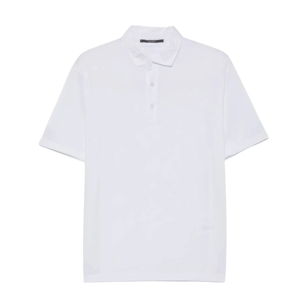 Kangra White Polo Shirts, Male, Xl, Polo M-Manica Jersey