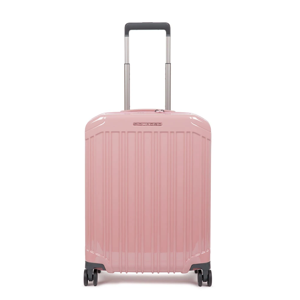 Piquadro Unisex Roze Koffers One Size, 4 Wheel Cabin Suitcase