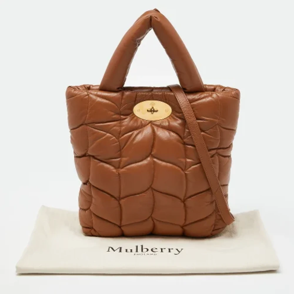 Mulberry Pre-owned Leather handbags Brown Dames
