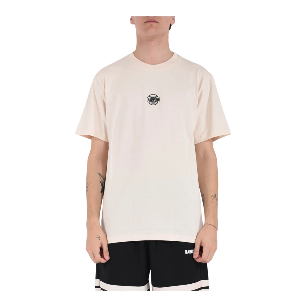 Barrow - Tops > T-Shirts - Beige - Barrow - Modalova