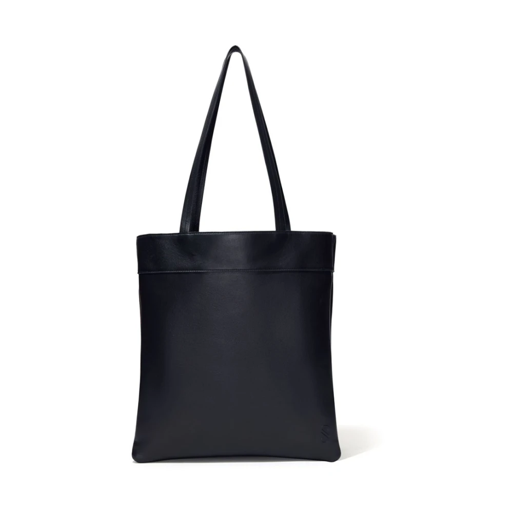 Proenza Schouler Zwarte Leren Split Tote Tas Black Dames