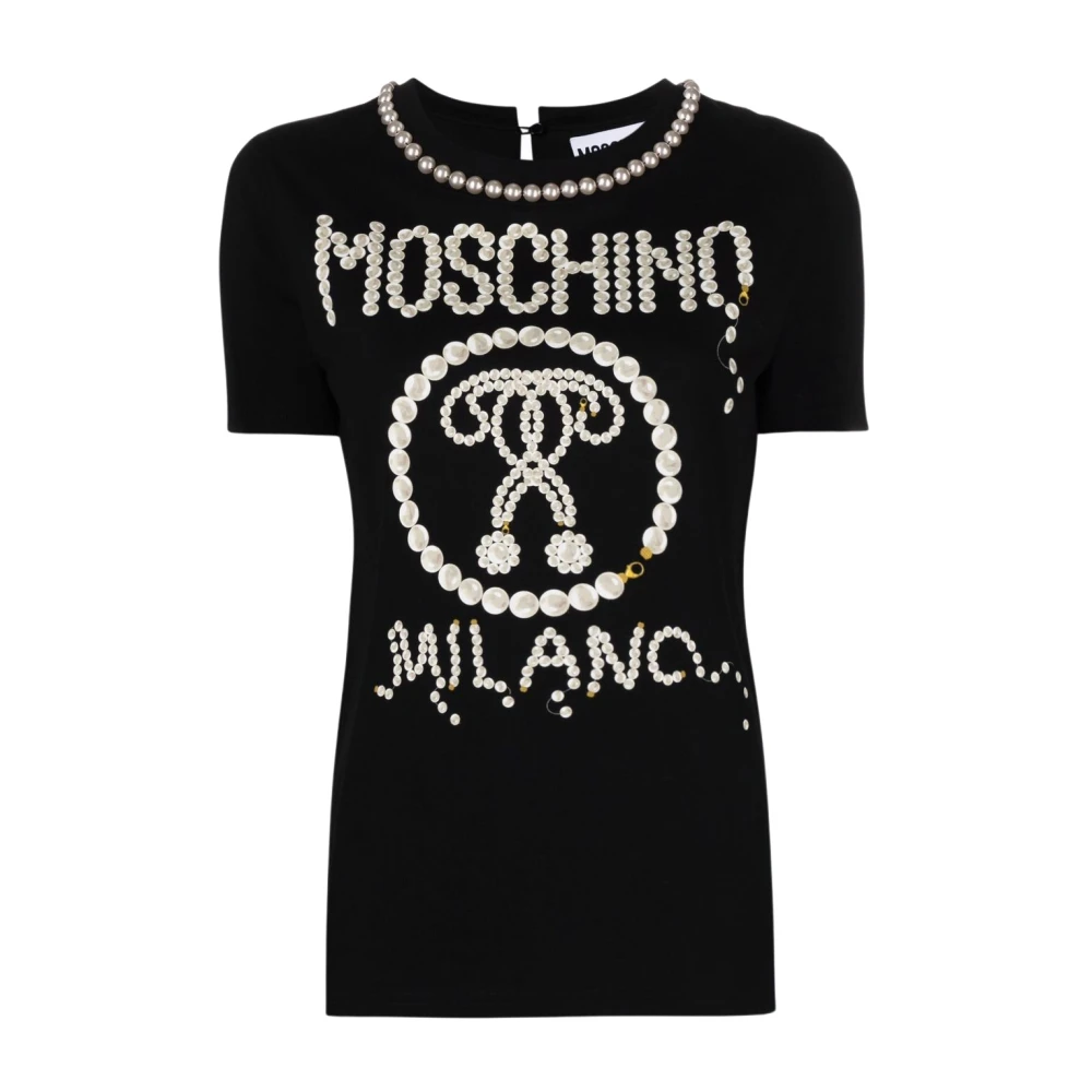 Moschino Women's Black Rockin` Tee - T-Shirts - S - Tops