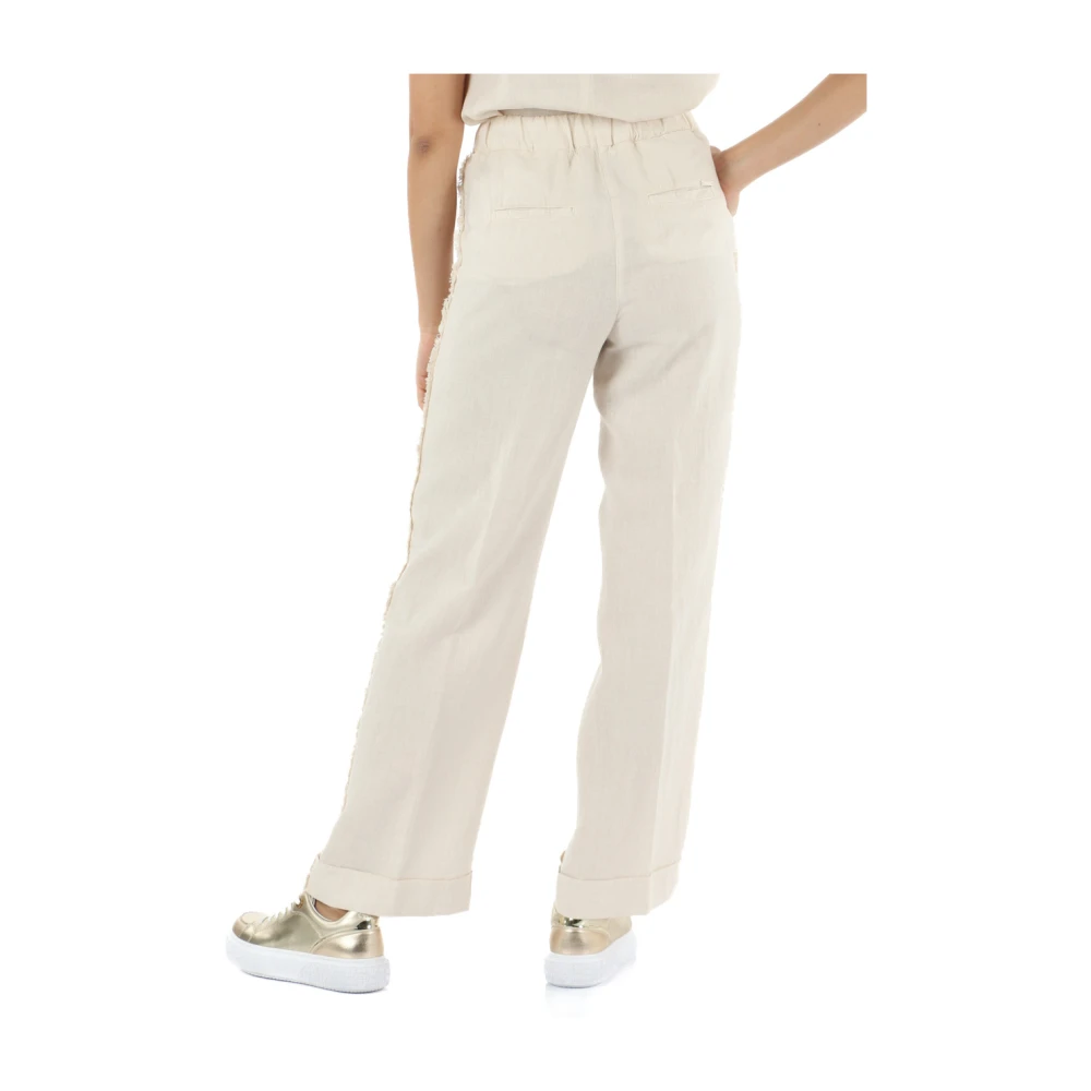 PESERICO Trousers Beige Dames
