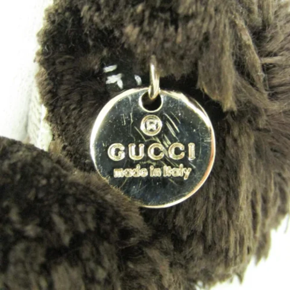 Gucci Vintage Pre-owned Fabric key-holders Beige Dames