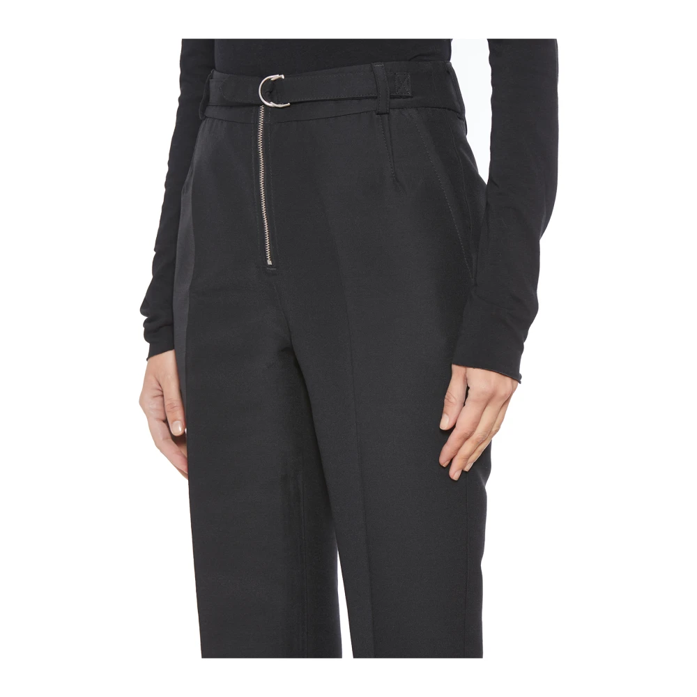Capasa Milano Slim Fit Broek Black Dames