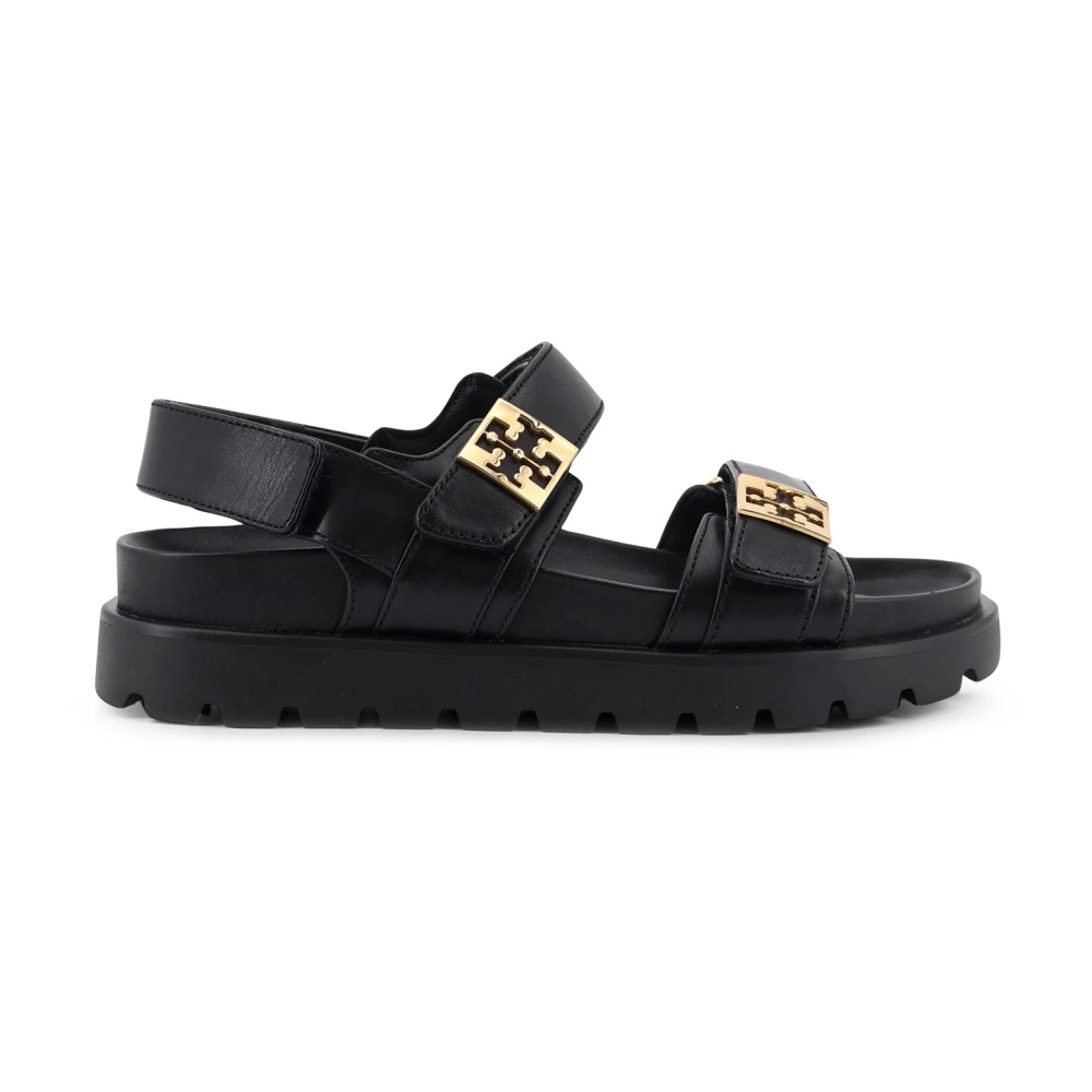 Tory Burch Women's Black Flat Sandals, 4 Uk, Mellow Sport Sandal