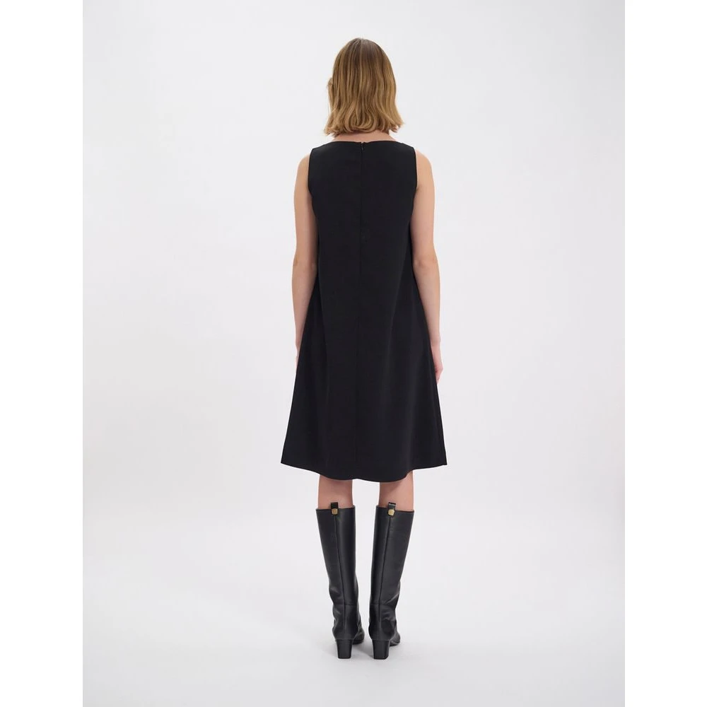 Ines De La Fressange Paris Madeleine Cocktail Dress Black Dames