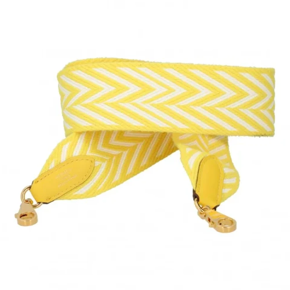 Hermès Vintage Pre-owned Leather home-office Yellow Dames