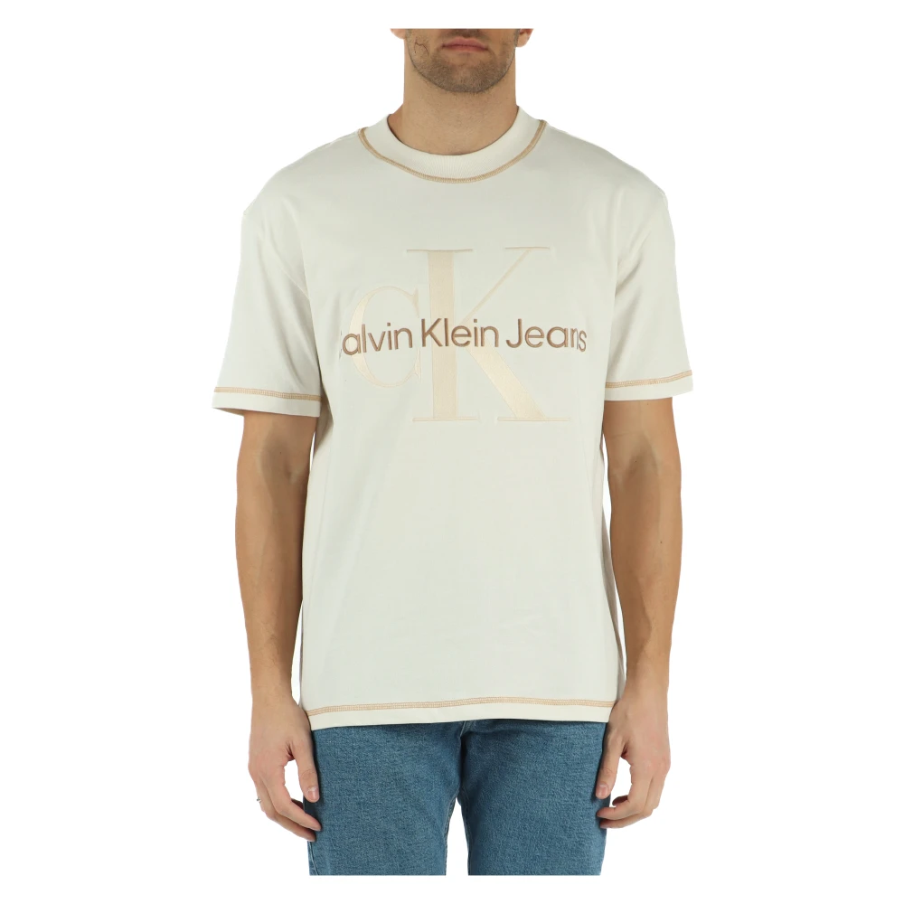 Calvin Klein Jeans Tops Beige Heren